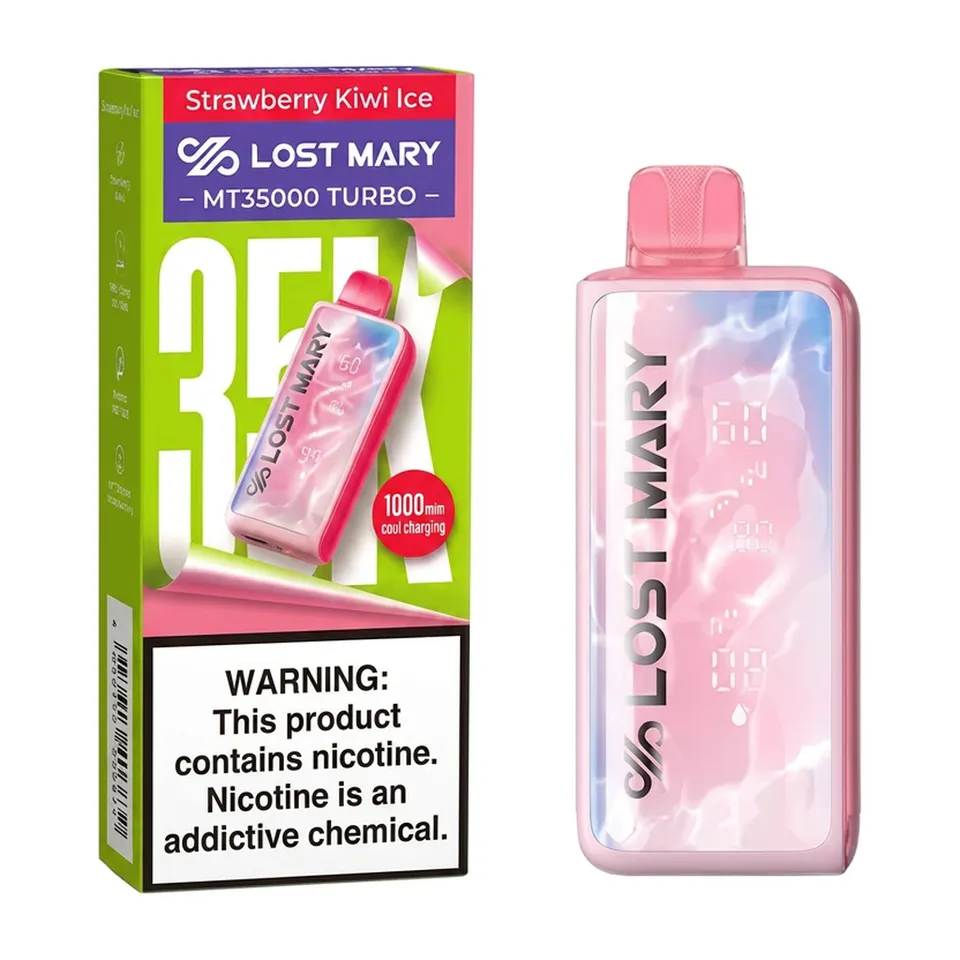 Lost Mary 35K Puffs Strawberry Kiwi Ice — Strawberry Kiwi Ice available at Vape Culture