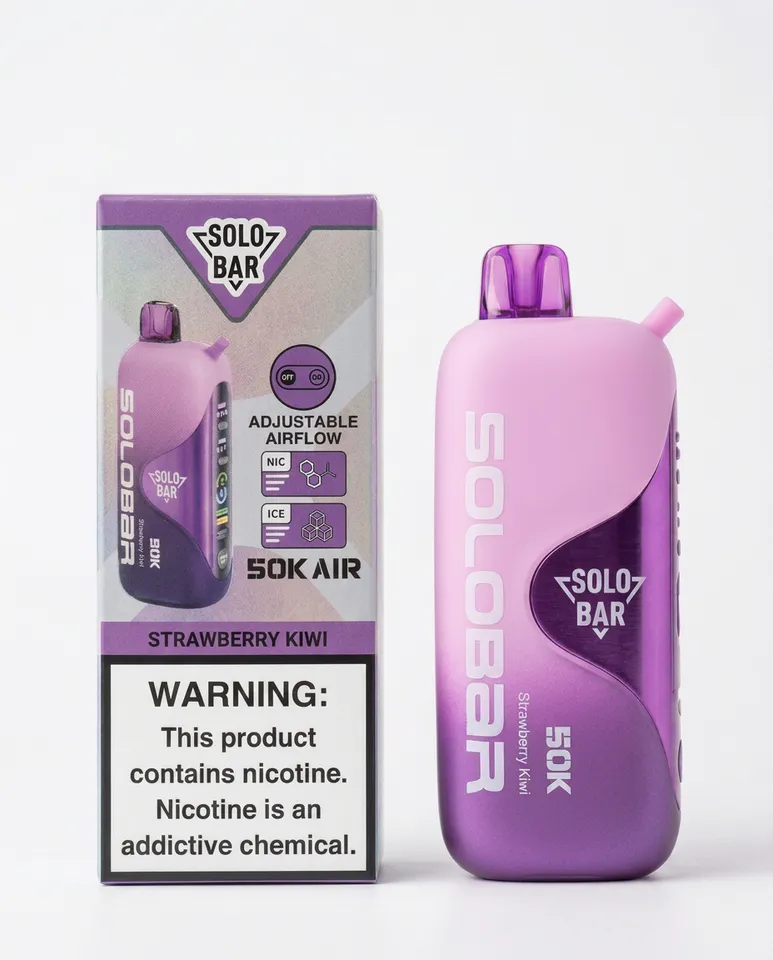 Solo Bar 50K Strawberry Kiwi — STRAWBERRY KIWI available at Vape Culture